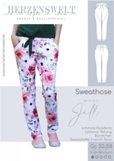 Sweathose Jill Damen Gr. 32 - 58 - Papierschnittmuster - Stoffmeisterei